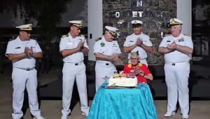 Fuzileiro naval centen&aacute;rio mais longevo do Brasil e combatente de Guerra morre em Lad&aacute;rio