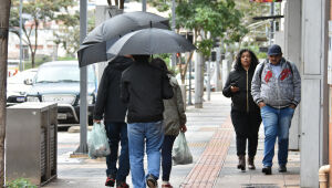 Temporal marca o fim de semana, mas frio de 7&deg;C chega na segunda em MS