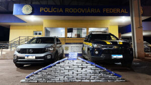 Militar da Marinha e esposa s&atilde;o presos com 96 kg de coca&iacute;na na BR-262