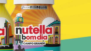 Paisagens de Campo Grande viram estampa de embalagem da Nutella