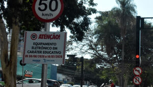 Novos radares come&ccedil;am a multar nesta quarta-feira em Campo Grande