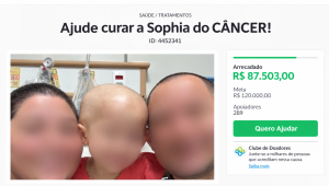 Imagem de crian&ccedil;a com c&acirc;ncer usada em golpe motiva opera&ccedil;&atilde;o policial em MS