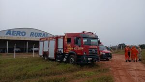 Avi&atilde;o bimotor cai em manh&atilde; de neblina em Campo Grande