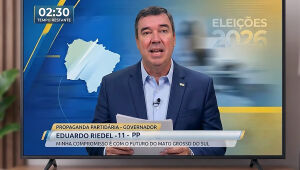 Riedel ter&aacute; mais de 6 minutos e dominar&aacute; o hor&aacute;rio eleitoral gratuito no r&aacute;dio e na TV
