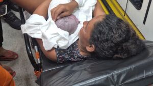 Beb&ecirc; nasce dentro de viatura do Corpo de Bombeiros em Lad&aacute;rio
