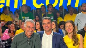Autoridades de MS marcam presen&ccedil;a em candidatura &agrave; presid&ecirc;ncia de Fl&aacute;vio