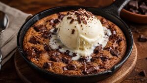 Aprenda a fazer um Cookie de Frigideira