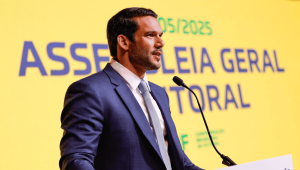 Presidente da CBF, Samir Xaud inaugura obra em Campo Grande em setembro 