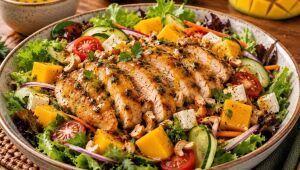 Para celebrar a chegada da primavera, invista na Salada Primavera com Molho de Maracuj&aacute;