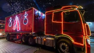 Caravana de Natal da Coca-Cola j&aacute; tem data e vai passar em 4 munic&iacute;pios de MS; veja