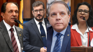Disputa entre Lula e Fl&aacute;vio divide petistas e bolsonaristas na Alems
