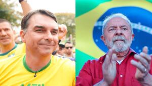 Fl&aacute;vio Bolsonaro e Lula tentam seduzir 100 mil eleitores no 2&deg; turno em MS 