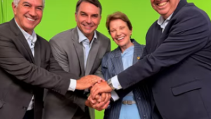 Riedel, Azambuja e Tereza v&atilde;o &agrave; Bras&iacute;lia manifestar apoio a Fl&aacute;vio no 2&deg; turno