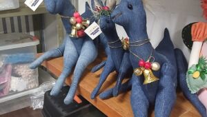 Com jeans reciclado, Campo Grande come&ccedil;a a preparar decora&ccedil;&atilde;o de Natal