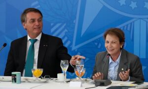 Bolsonaro detona senadora de MS e manda recado para Tereza Cristina