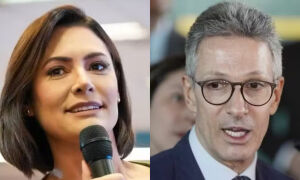 Michelle Bolsonaro diz que n&atilde;o h&aacute; 'nenhuma possibilidade' de ser vice de Romeu Zema