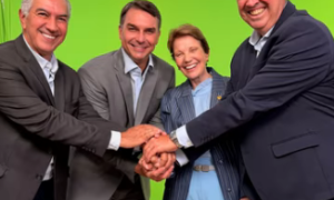Riedel, Azambuja e Tereza v&atilde;o &agrave; Bras&iacute;lia manifestar apoio a Fl&aacute;vio no 2&deg; turno