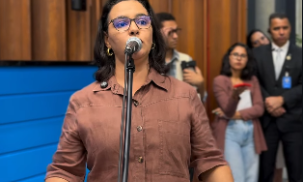 Gleice Jane recebe ameaça de morte e registra boletim de ocorrência