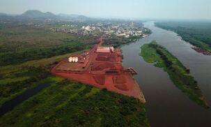 N&iacute;vel do Rio Paraguai come&ccedil;a a subir e traz alento &agrave; minera&ccedil;&atilde;o