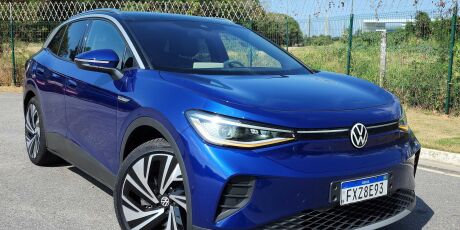 Volkswagen ID.4 ainda é raridade nas ruas brasileiras