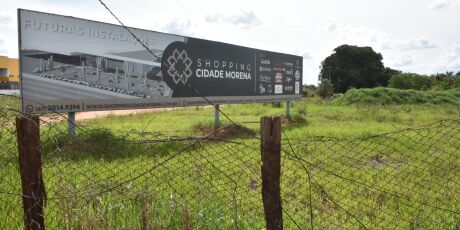 Obras do Shopping das Moreninhas começam se "São Pedro der bom tempo"