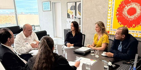 Em Bras&iacute;lia, Adriane Lopes busca novos investimentos para a sa&uacute;de