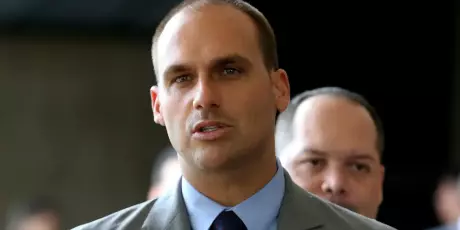 PT aciona PGR contra Eduardo Bolsonaro por excesso de faltas na C&acirc;mara