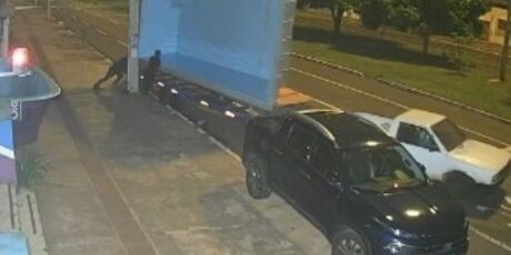 Choque recupera piscina furtada na Afonso Pena 