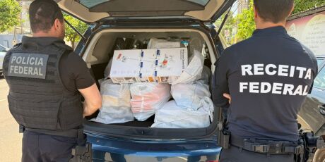 Receita e PF cumpre opera&ccedil;&atilde;o na capital e apreende R$ 400 mil em produtos eletr&ocirc;nicos