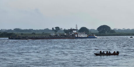 Movimento na hidrovia do Rio Paraguai triplica neste ano