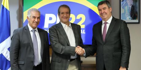 Riedel e Azambuja alinham "agenda da direita" com presidente nacional do PL