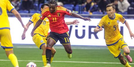 B&eacute;lgica para na defesa do Cazaquist&atilde;o, fica no empate e adia a classifica&ccedil;&atilde;o para a Copa