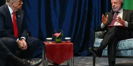 Após encontro com Trump, 45% veem Lula mais forte e 30% mais fraco 