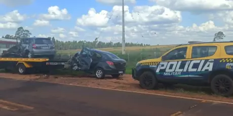 Tr&ecirc;s pessoas morrem em acidente ao tentar realizar ultrapassagem em MS