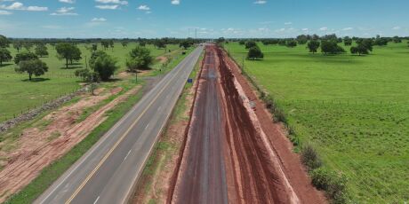 Duplicação da BR-163 avança com início da pavimentação em novos trechos