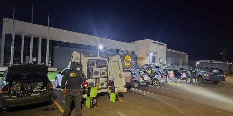 DOF apreende R$ 450 mil em produtos de contrabando