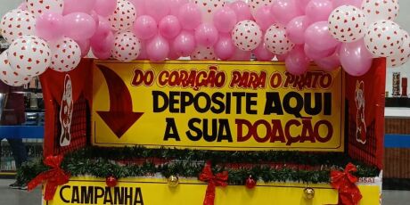 Campanha arrecada alimentos para instituições beneficentes de MS