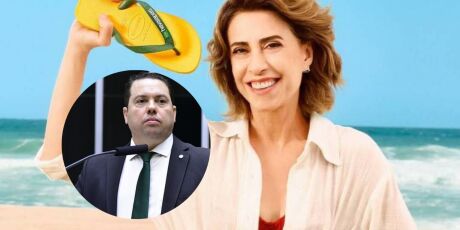 Gordinho do Bolsonaro pede boicote &agrave; Havaianas ap&oacute;s comercial com Fernanda Torres