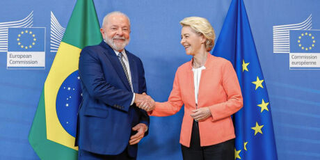 Europa e Brasil avan&ccedil;am rumo a acordo sobre projetos de l&iacute;tio e terras raras, diz presidente da UE