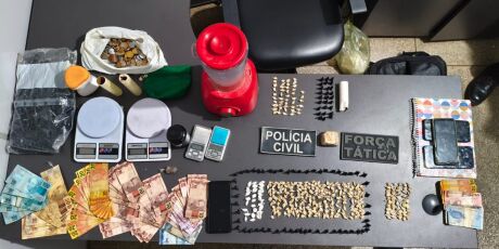 Pol&iacute;cia fecha tr&ecirc;s bocas de fumo em um mesmo condom&iacute;nio de Tr&ecirc;s Lagoas