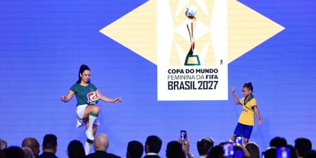Presidente da CBF celebra Copa do Mundo Feminina no Brasil 