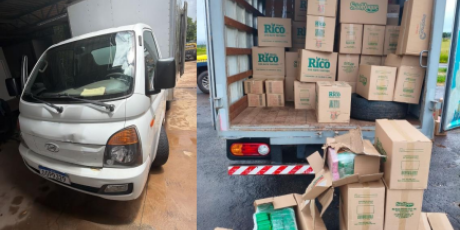 Traficante tenta esconder drogas em carga de erva-mate, mas &eacute; flagrado pela pol&iacute;cia