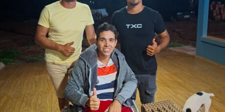 Parapl&eacute;gico de Sidrol&acirc;ndia deve ser o 2&ordm; de MS a receber mol&eacute;cula polilaminina