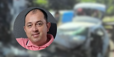 Motorista de 39 anos morre em colis&atilde;o entre carro e carreta em MS