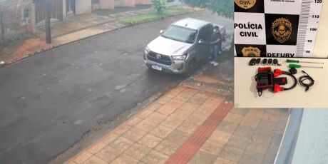 PCMS quebra quadrilha especializada em furto de Hilux; veja a&ccedil;&atilde;o dos criminosos