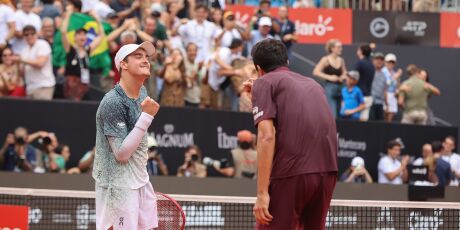 Jo&atilde;o Fonseca e Marcelo Melo garantem t&iacute;tulo de duplas do Rio Open