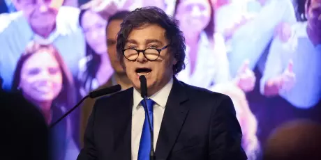 Milei promete repress&atilde;o &agrave; greve geral contra a reforma trabalhista