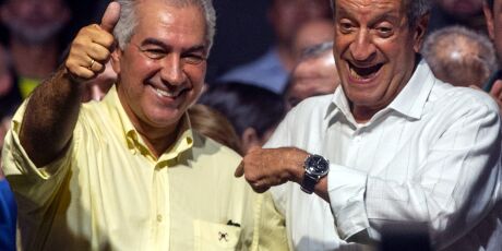 Valdemar e Azambuja se re&uacute;nem em MS para debater candidatura de Fl&aacute;vio Bolsonaro