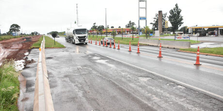 Duplica&ccedil;&atilde;o da BR-163 provoca bloqueio e pode gerar 40 demiss&otilde;es em posto de combust&iacute;vel