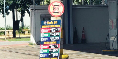 Pre&ccedil;o dos combust&iacute;veis subiu ainda mais durante o fim de semana na Capital 
